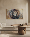 Plakat - Lion Animal Vintage Art Illustration Wallart 18