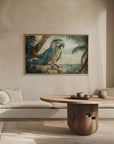 Poster - Parrot Animal Vintage Art Illustration Wallart 03