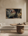 Poster - Parrot Animal Vintage Art Illustration Wallart 07