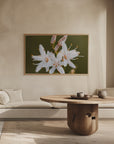 Plakat - White Flowers 10