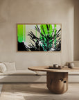 Plakat - Collage Plants Lime Green