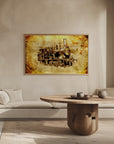Poster - Train Sepia Illustration 14