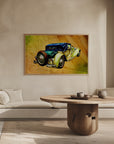 Plakat - Old Car Sepia Illustration 33