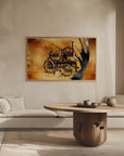 Poster - Sepia Illustration 46