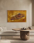 Plakat - Boat - Sepia Illustration 68