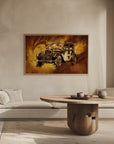 Plakat - Classic Car - Sepia Illustration 82
