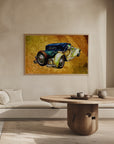 Poster - Classic Car - Sepia Illustration 84