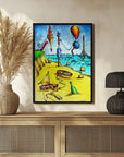 Plakat - Surreal fable - on the beach