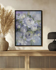 Plakat - Sady painterly florals in violet