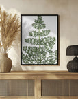 Plakat - Green dainty leaves