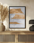 Plakat - Abstract lake Powell view