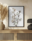 Plakat - Watercolor cotton branch II
