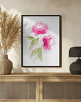 Poster - Kailey hot pink