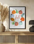 Poster - Fall pumpkins