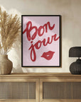 Plakat - Bonjour Kiss