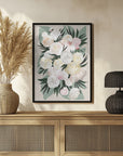 Poster - Dara bouquet with leaves and peonies
