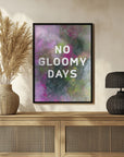 Poster - No gloomy days (green)