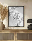 Plakat - Inky let it snow
