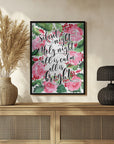 Poster - Floral silent night