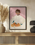 Plakat - The Woman With the Oranges