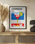 Poster - Cosmopolitan Bauhaus Cocktail