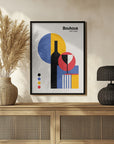 Plakat - Bauhaus Wine Lodge - Retrodrome