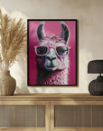 Plakat - Pink Lama