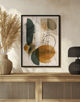 Plakat - Abstract Beige No 1