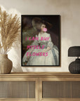Plakat - I Can Buy Myself Flowers - The Art Concept
