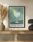 Plakat - Gin & Tonic