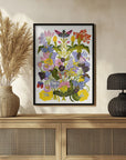 Plakat - Abstract Autumn Floral - Admen.dk