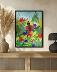 Plakat - Din 87 Walking In My Greenhouse - Admen.dk