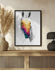 Poster - Horse Wild Tribal Illustration Art 06