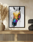 Plakat - Horse Wild Tribal Illustration Art 08