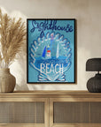 Poster - Lighthouse Beach art