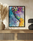 Plakat - Vibrant Goalkeeper Save