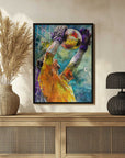 Plakat - Vibrant Goalkeeper Save