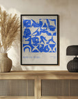 Plakat - Body of Work (blue) - Admen.dk
