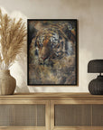 Poster - Tiger Animal Vintage Art Illustration Wallart 03