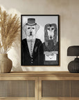 Plakat - Dogs Couple