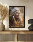 Plakat - Indian American Art Illustration Wallart 001