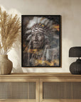 Plakat - Indian American Art Illustration Wallart 004