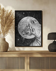 Plakat - Moon and Tiger Original