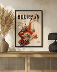 Poster - Babes of Bourbon Vol 13 Rum Drinking Pinup Girl Art