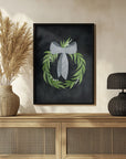 Plakat - Bow wreath