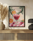 Poster - Christmas Red Cocktail