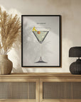 Plakat - Dry Martini