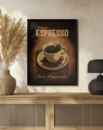 Plakat - More Espresso Less Depresso
