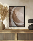 Poster - Abstract Beige Brown Abstract