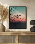 Plakat - Sunset Grass Fileld 01 - Admen.dk